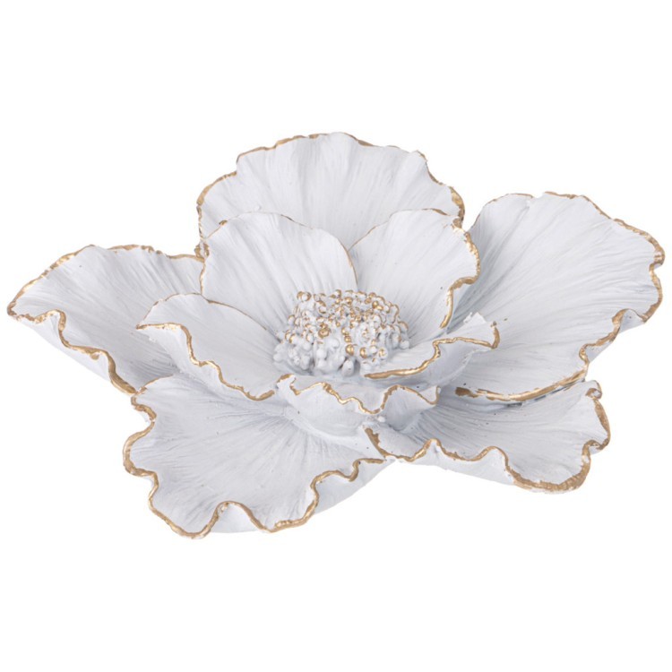 Панно настенное "flower" цвет:белый 21*21*5,5см Lefard (248-077)
