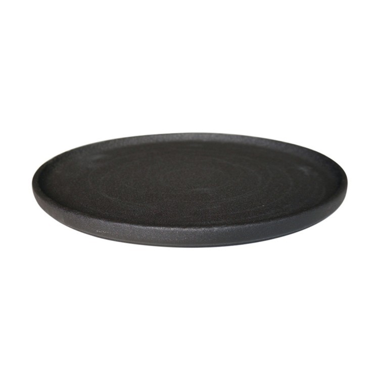 Тарелка L9421-ZINI, 28.5, каменная керамика, Black, ROOMERS TABLEWARE
