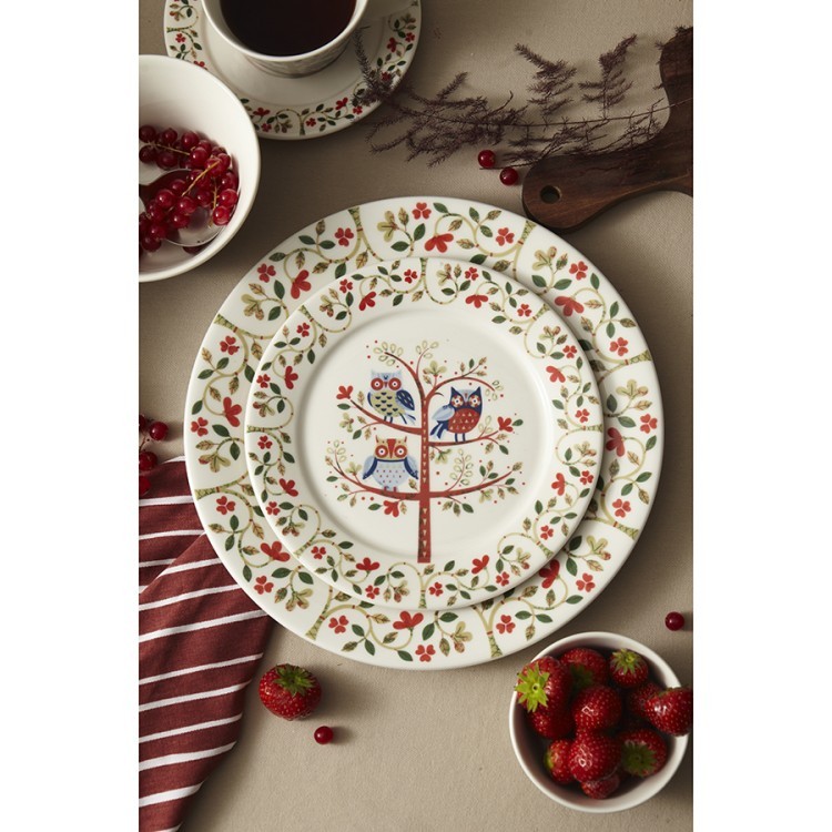Тарелка owl из коллекции birds of paradise, D28 см (76696)
