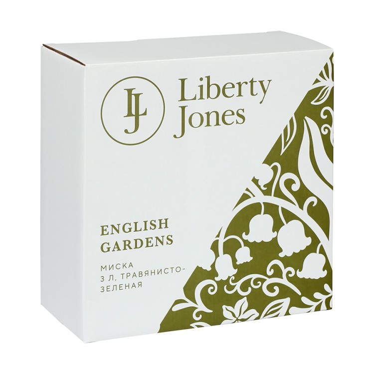 Миска english gardens, 3 л, травянисто-зеленая (78911) Миска english gardens, 3 л, травянисто-зеленая (78911)