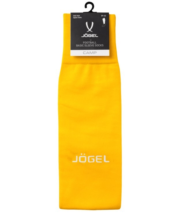 Гольфы футбольные JÖGEL CAMP BASIC SLEEVE SOCKS, желтый/белый (2076871) Гольфы футбольные JÖGEL CAMP BASIC SLEEVE SOCKS, желтый/белый (2076871)