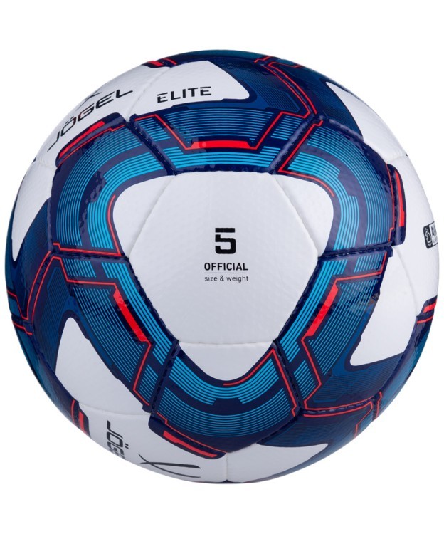 Мяч футбольный Elite №5, белый/синий/красный (772485)