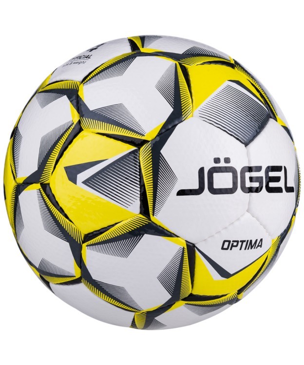 Мяч футзальный Optima №4, белый/черный/желтый (785181)