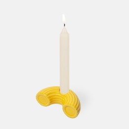 Подсвечник dolce vita, 5,5х10,5х3,7 см, желтый (79939)
