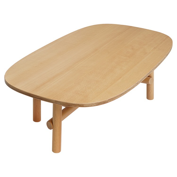 Стол журнальный ottal, 110х59,5х32 см, бук, бежевый (78221)