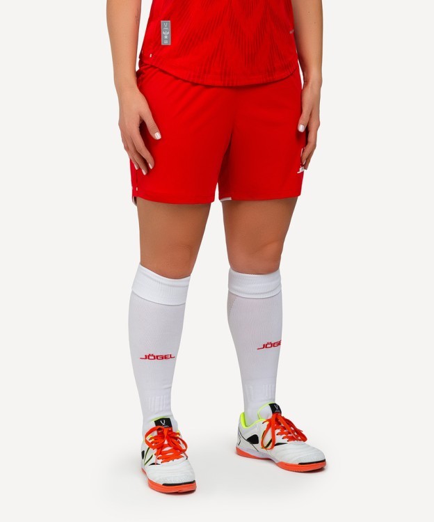 Шорты игровые женские JOGEL NATIONAL PerFormDRY Home Shorts W, красный (2113315)