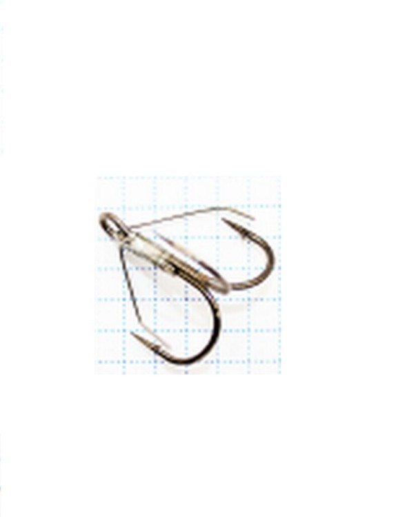 Крючок Koi Weedless Treble Hook № 1 , BN, тройник незацепляйка (5 шт.) KH2335-1BN (69027)
