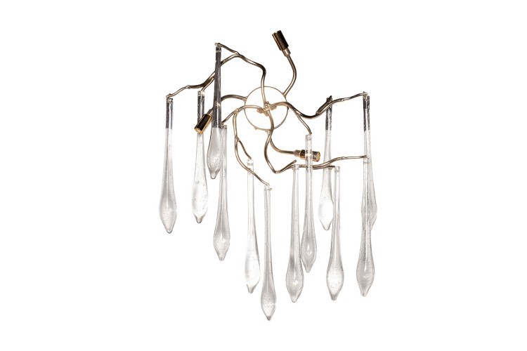 Бра "Капли" 34*55 см, металл цвет золото (TT-00013331)