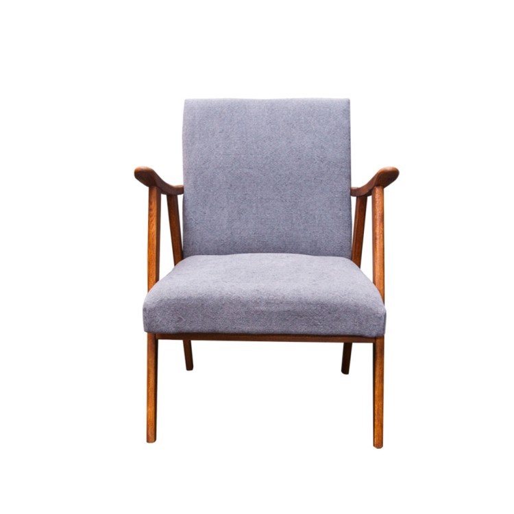 Кресло Тайлер SE-20012-1-OAK/FB-193, дерево, текстиль, blue, ROOMERS FURNITURE Кресло Тайлер SE-20012-1-OAK/FB-193, дерево, текстиль, blue, ROOMERS FURNITURE