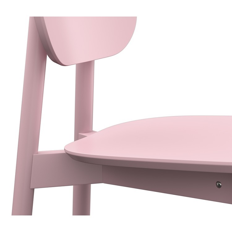 Стул saga, розовый (76409)