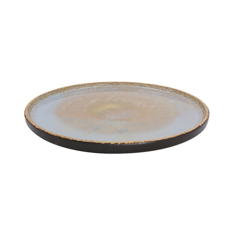 Тарелка L9421-ST-IVES-B(BS-BLACK), 28.5, каменная керамика, Brown, ROOMERS TABLEWARE