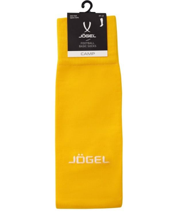 Гетры футбольные JÖGEL CAMP BASIC SOCKS, желтый/серый/белый (2076937)