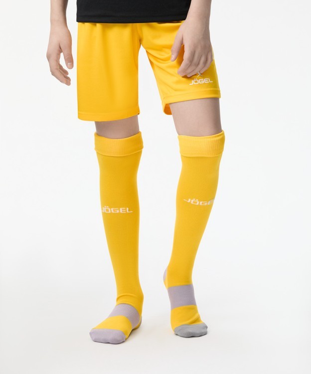 Гетры футбольные JÖGEL CAMP BASIC SOCKS, желтый/серый/белый (2076937) Гетры футбольные JÖGEL CAMP BASIC SOCKS, желтый/серый/белый (2076937)