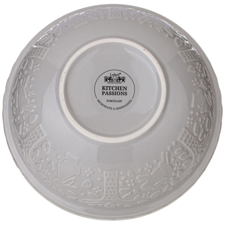 Салатник для смешивания и сервировки lefard "kitchen passion" 20,50 см серая Lefard (424-074)
