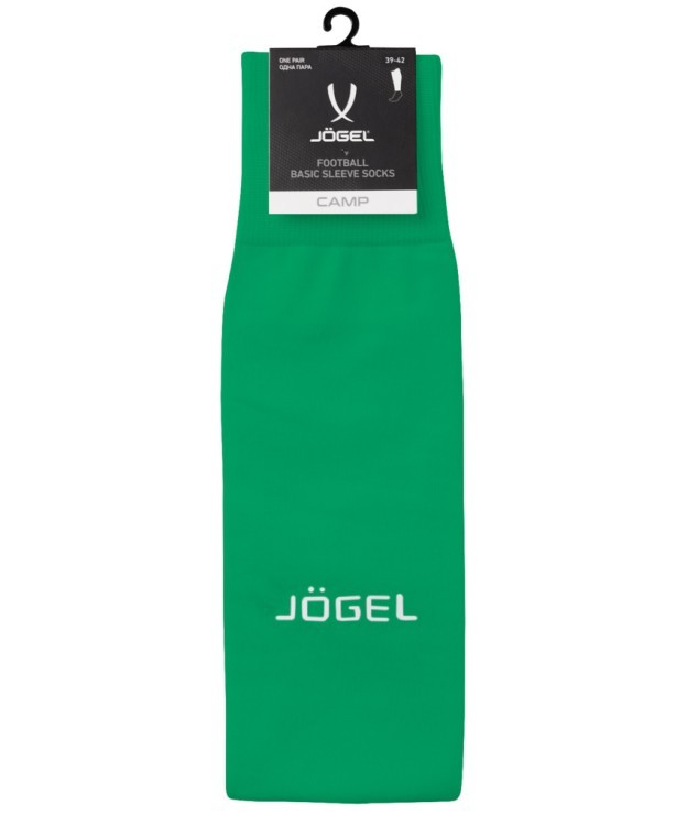 Гольфы футбольные JOGEL CAMP BASIC SLEEVE SOCKS, зеленый/белый (2076882)
