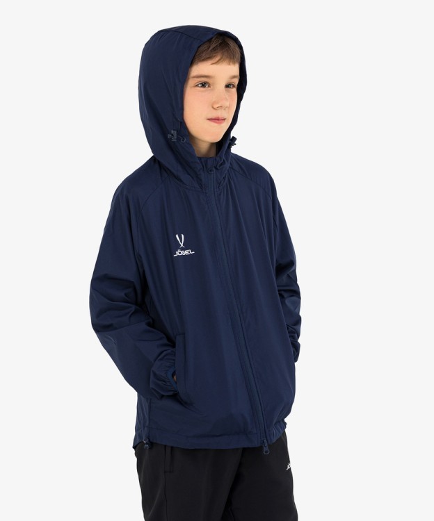 Куртка ветрозащитная CAMP Rain Jacket, темно-синий, детский (1759519)