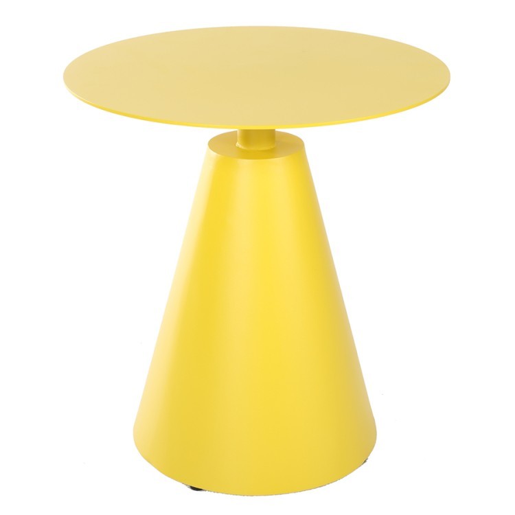 Столик кофейный marius, D50 см, желтый (75820)