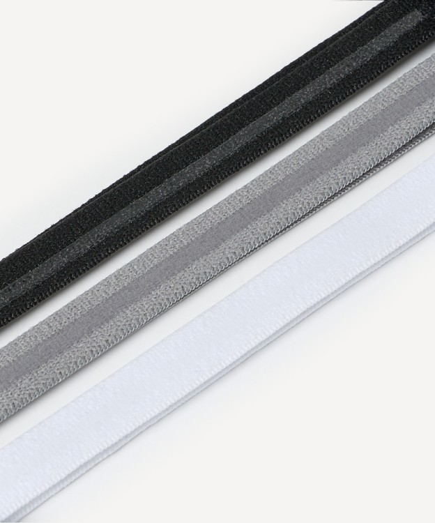 Резинки спортивные на голову JÖGEL CAMP Training Headbands 3 Pack, черный/серый/белый (2130725)