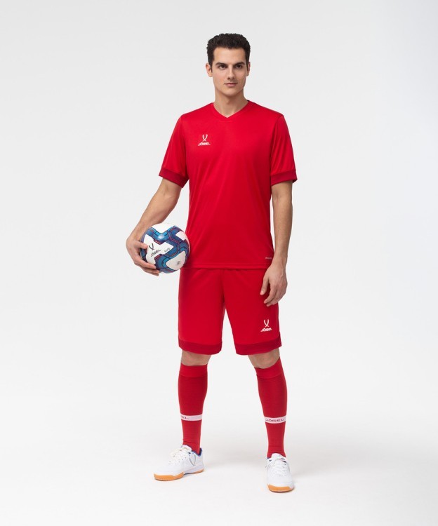 Футболка игровая JÖGEL DIVISION PerFormDRY Union Jersey, красный/ темно-красный/белый (1751365)