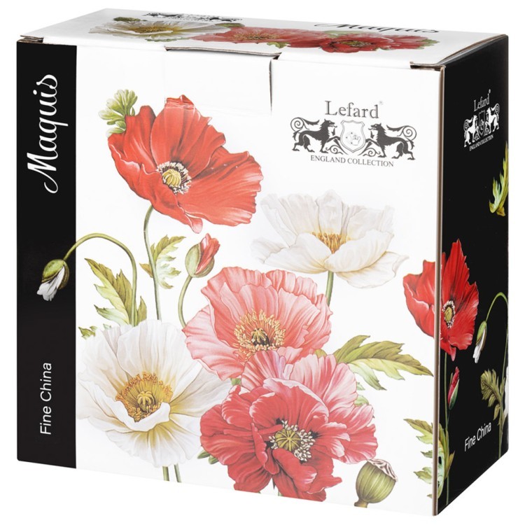 Салатник - тарелка суповая lefard "маки" 750 мл 15,5*6,5 см Lefard (104-1038)