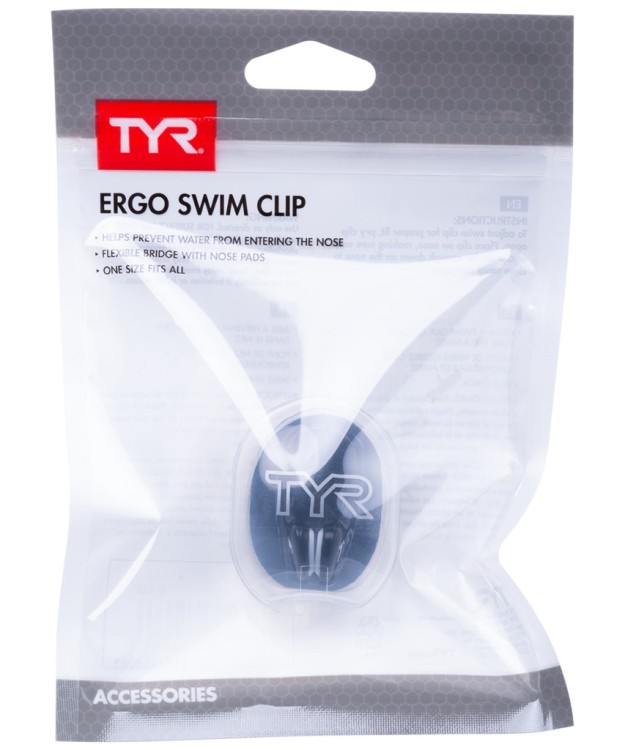 Зажим для носа Ergo Swim Clip, LERGO/001, черный (724858)
