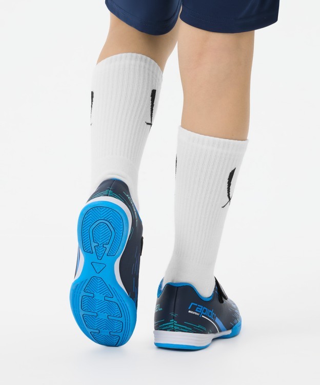 БЕЗ УПАКОВКИ Бутсы зальные JOGEL Rapido IN Navy/blue, детский (1586824)