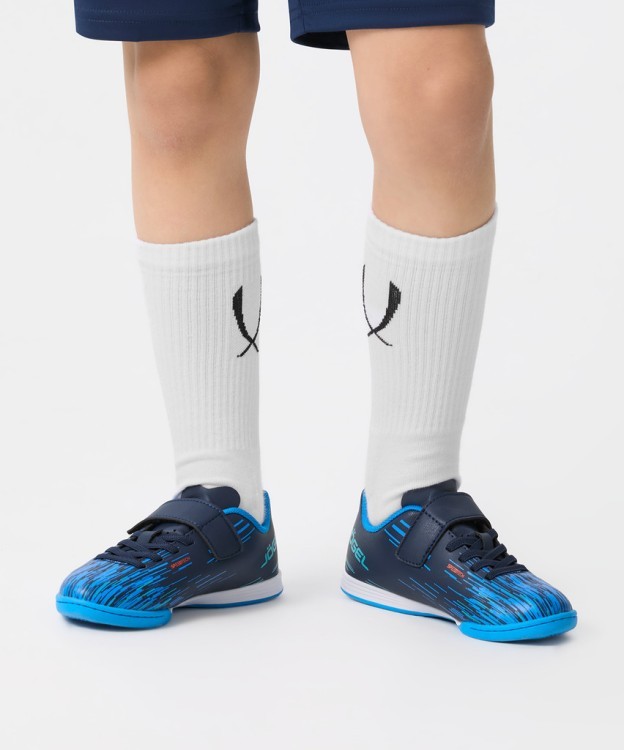 БЕЗ УПАКОВКИ Бутсы зальные JOGEL Rapido IN Navy/blue, детский (1586824)
