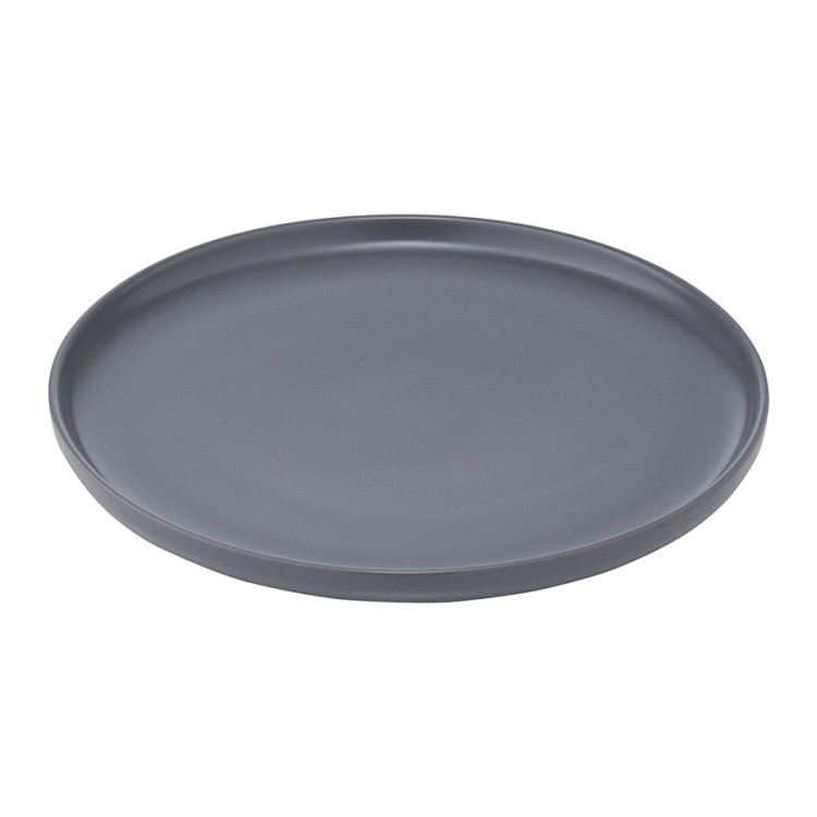 Набор из двух тарелок темно-серого цвета из коллекции essential, 20 см (75181)