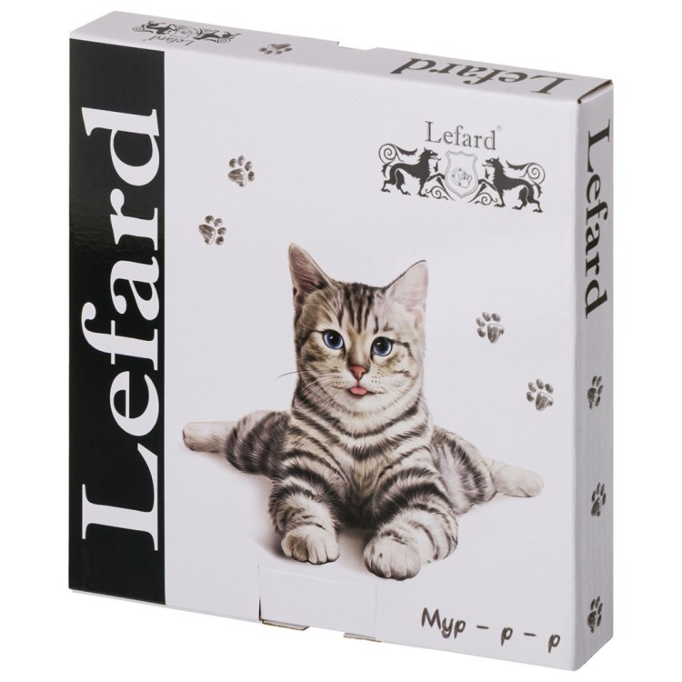 Тарелка закусочная lefard "бери кота" 20,5 см, разноцветный (104-969-11) 
