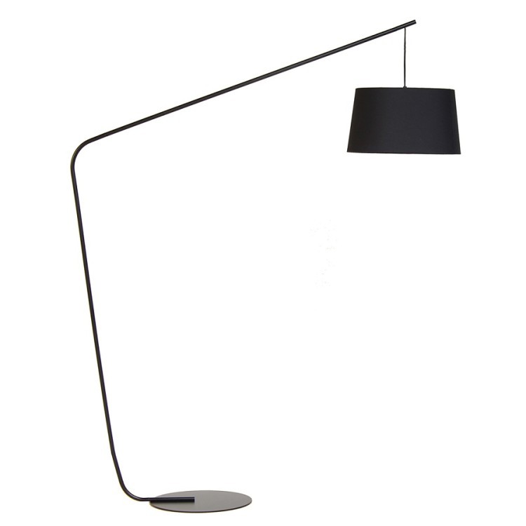 Лампа напольная lobby, 200хD45 см, черная (67835)
