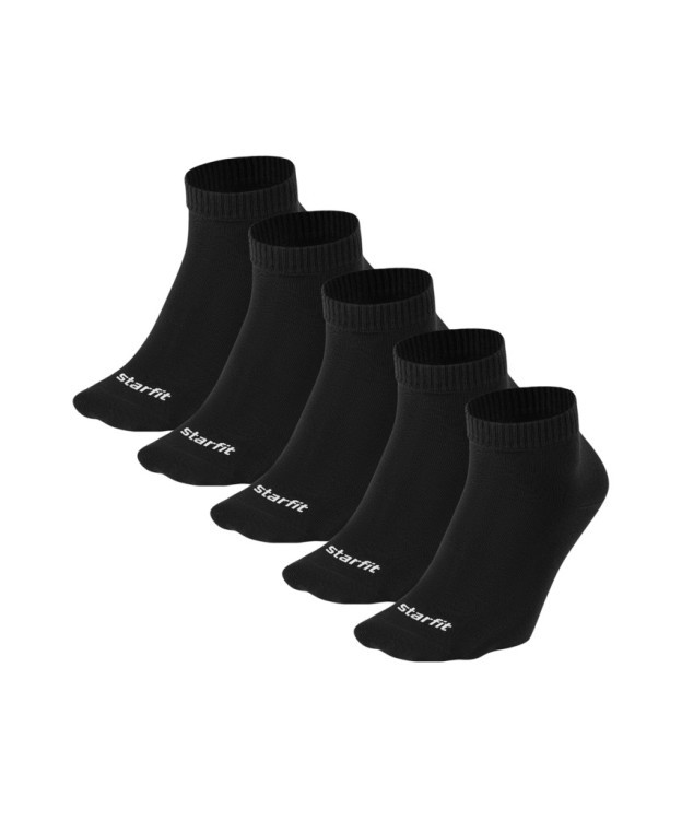 Носки спортивные STARFIT Charge, черный, р. 43-46, 5 пар (2126331)