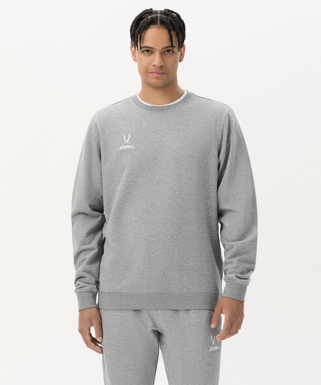Свитшот JOGEL ESSENTIAL Sweatshirt, серый меланж (2121975)
