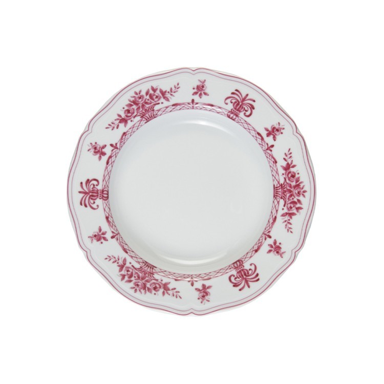 Тарелка LANT032PO004235, 23.5, фарфор, white, pink, LE COQ