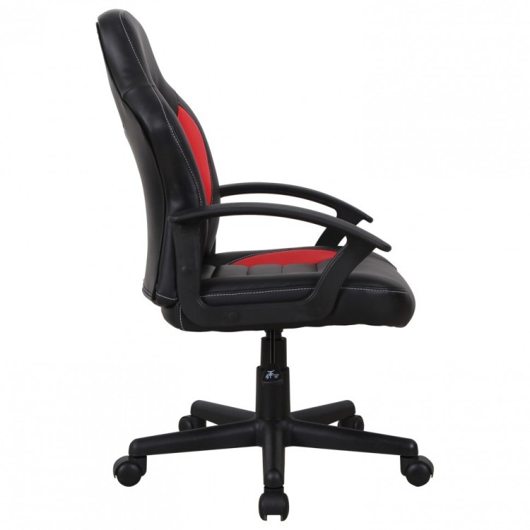 Кресло компьютерное BRABIX Spark GM-201 экокожа черное/красное 532503 (1) (94578)