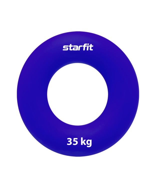 Эспандер кистевой ES-404 Кольцо, 35 кг, силикагель, темно-синий (1121043)