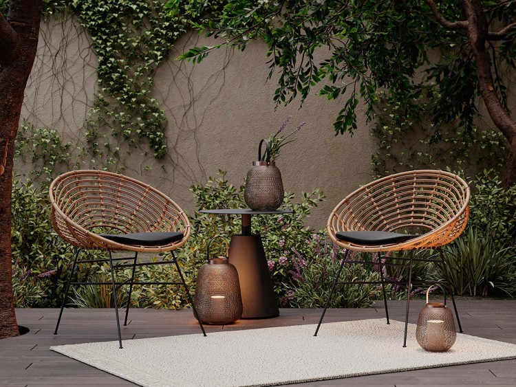 Столик кофейный marius, D50 см, черный (75823)