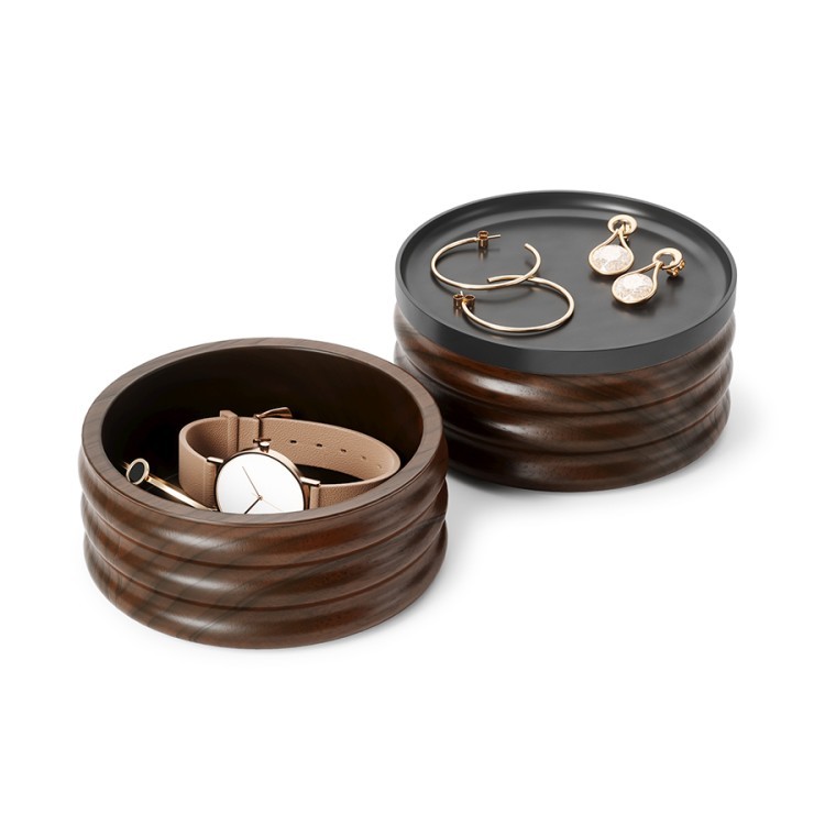 Шкатулка для украшений tesora, черный орех (79977)