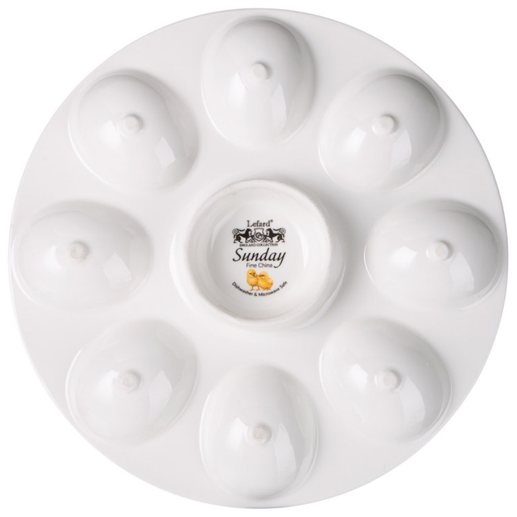 Блюдо для 8 яиц lefard "sunday" 22 см Lefard (85-2097)