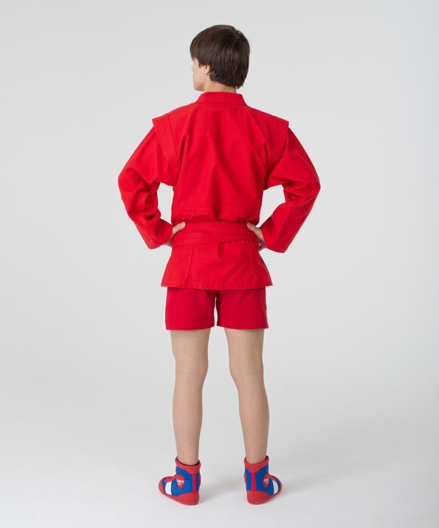 Куртка для самбо START, хлопок, красный, 48-50 (1758965)