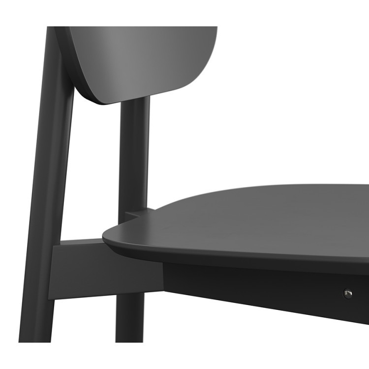 Стул saga, темно-серый (76412)