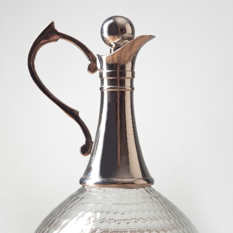 Графин RO-5350/HMN, металл, стекло, chrom, ROOMERS TABLEWARE Графин RO-5350/HMN, металл, стекло, chrom, ROOMERS TABLEWARE