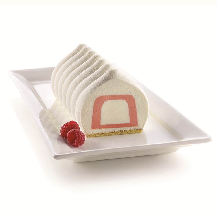 Форма для приготовления пирожных inserto buche 22 х 5 см силиконовая (68908) Форма для приготовления пирожных inserto buche 22 х 5 см силиконовая (68908)