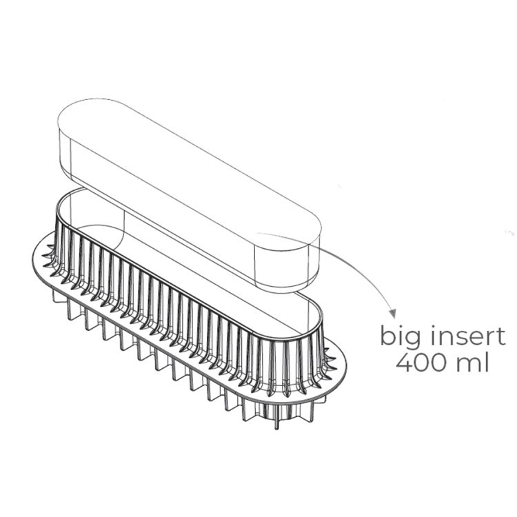 Форма для приготовления пирожных inserto buche 22 х 5 см силиконовая (68908) Форма для приготовления пирожных inserto buche 22 х 5 см силиконовая (68908)