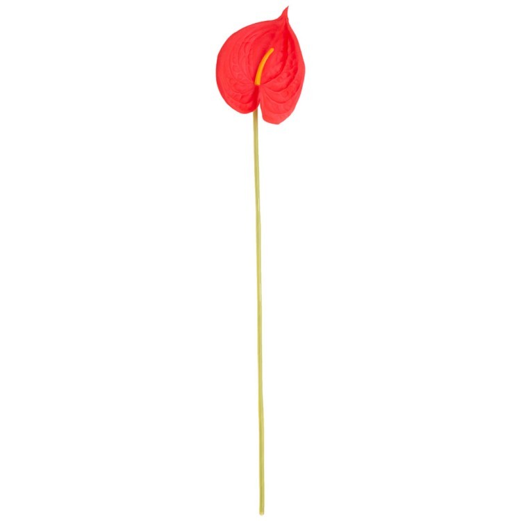 Цветок искусственный "антуриум" высота=51см, красный Lefard (377-271)