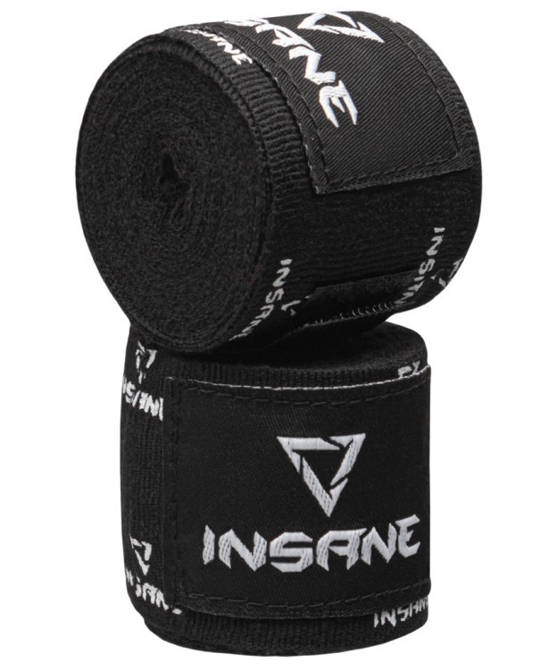 Бинт боксерки Insane PRINT, хлопок/нейлон, черный, 3,5 м (2108811) Бинт боксерки Insane PRINT, хлопок/нейлон, черный, 3,5 м (2108811)