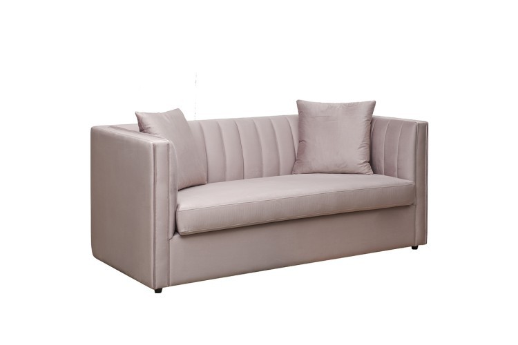 Диван Paolo двухместн.раскл. велюр беж. Colt1001 182*90*78см,2 под. (TT-00012861)