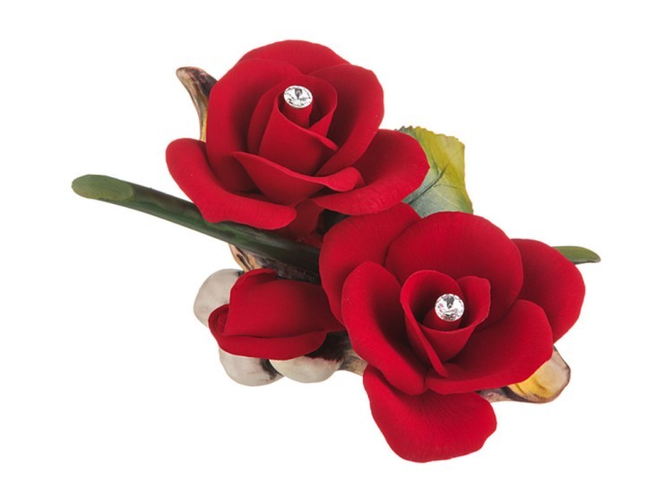 Изделие декоративное "розы" длина=16 см.высота=10 см. NAPOLEON (303-108)