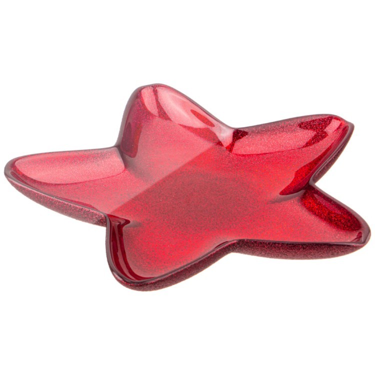 Блюдо "star" red shiny 22см АКСАМ (339-221)