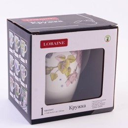 Кружка 310мл Розовый сад доломит LR (60248)