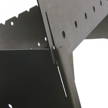 Мангал разборный Тонар в чехле, сталь 2 мм (67328)
